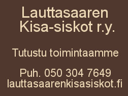 Lauttasaaren Kisa-siskot r.y. logo